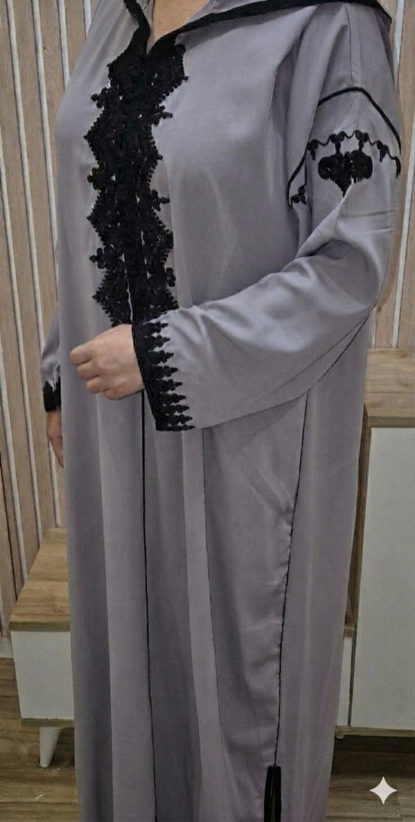 Djellaba gris