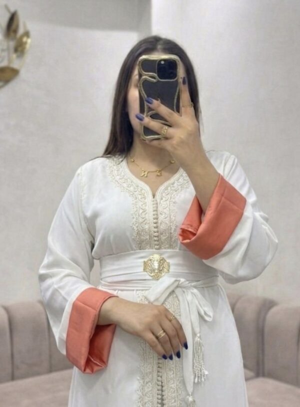 caftan blanc mariage