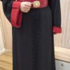 Caftan  à  ceinture  Drap de soie