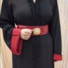 Caftan  à  ceinture  Drap de soie